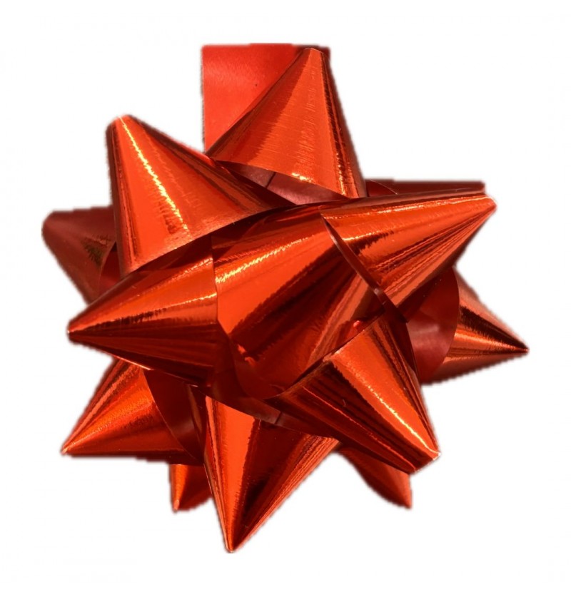 COCCARDA LUX METAL mm 7-35  Rosso