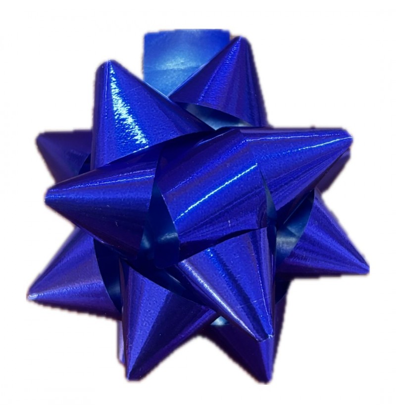 COCCARDA LUX METAL mm 7-35  Blu