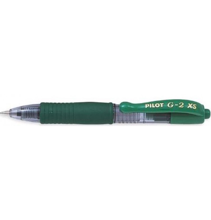PENNA PILOT G2 XS PIXIE 0,7 SCATTO Verde