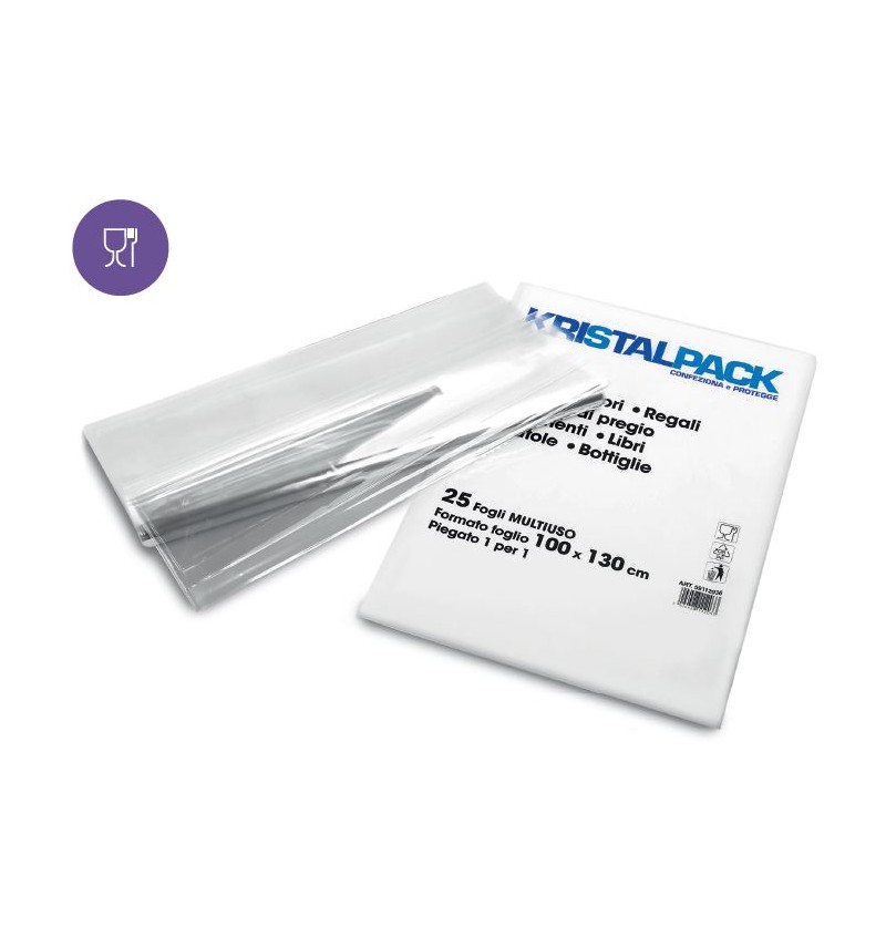 FOGLIO TRASPARENTE H100 X L130 NEUTRO