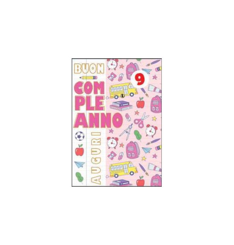 BIGLIETTO COMPLEANNO FA00197 BC/B