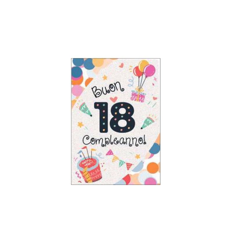 BIGLIETTI 18 ANNI FA00155 BC/B