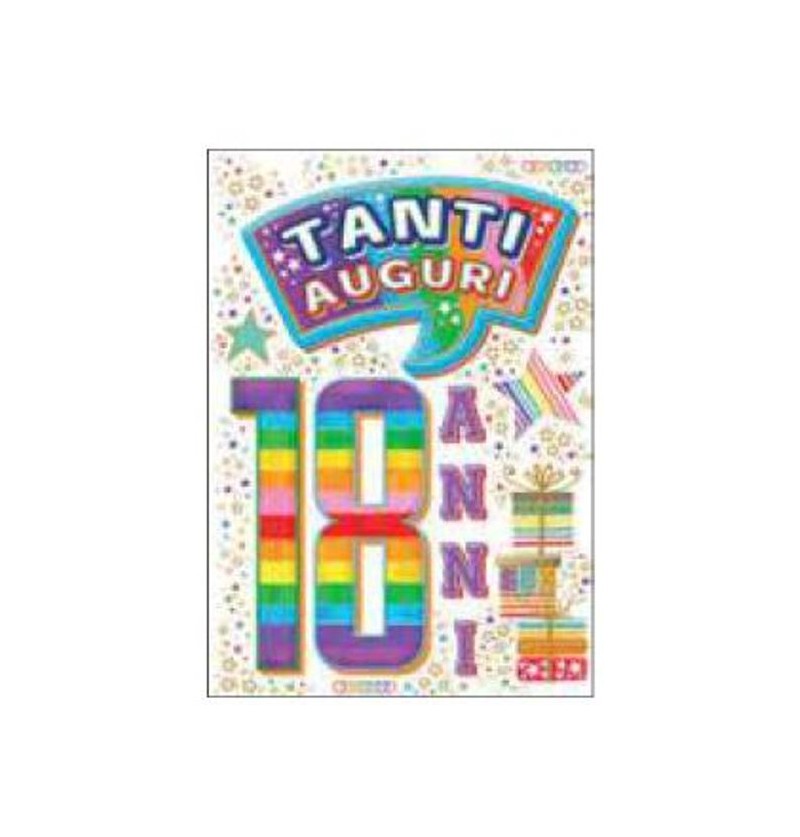 BIGLIETTI 18 ANNI FA00179 BC/A