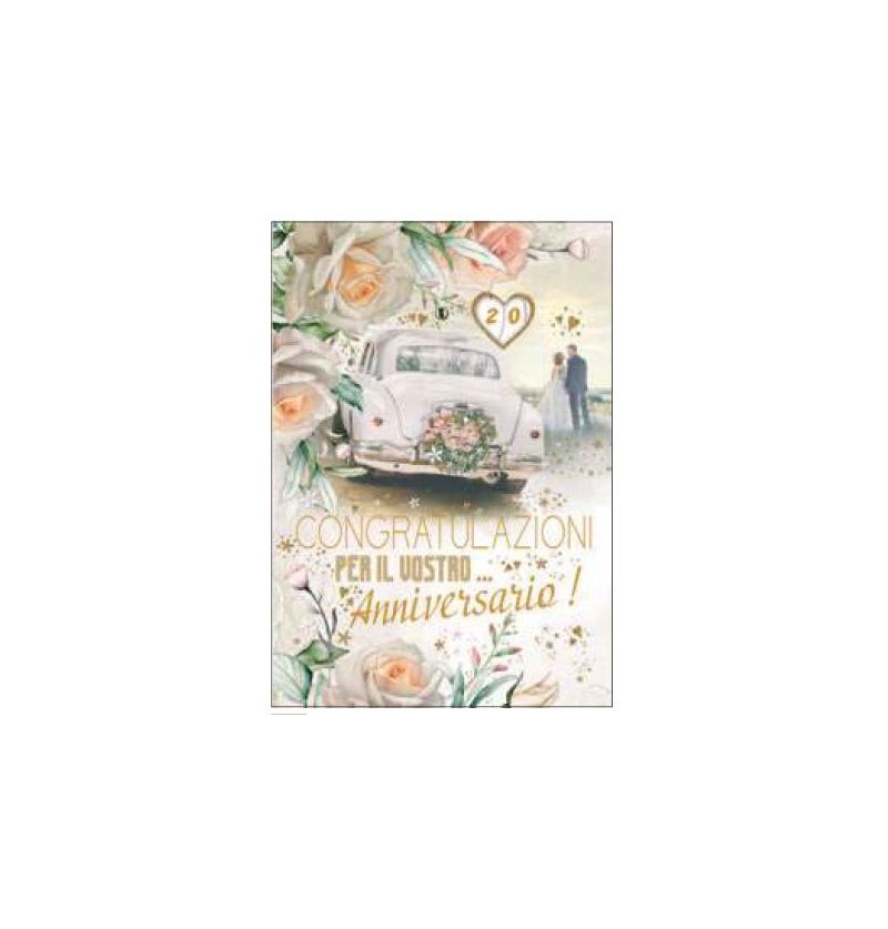 BIGLIETTI ANNIVERSARIO FA10169 FA/B