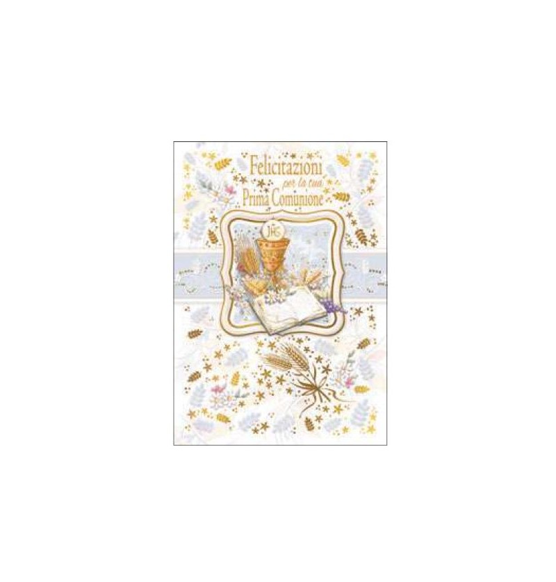 BIGLIETTI COMUNIONE FE10197 PC/A