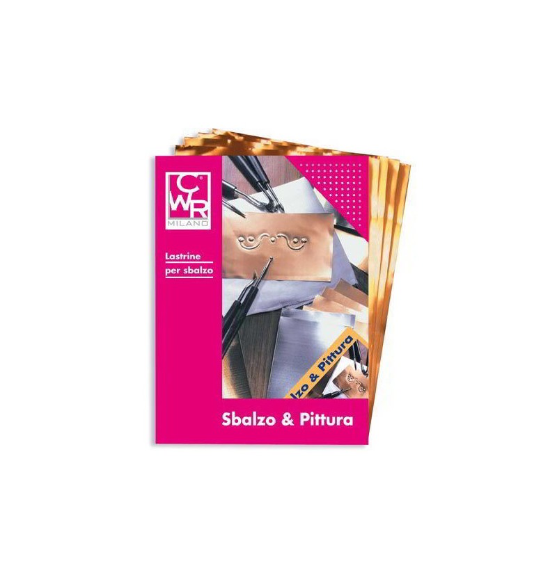 LASTRINE ALLUMINEO RAME CM 20 X 30