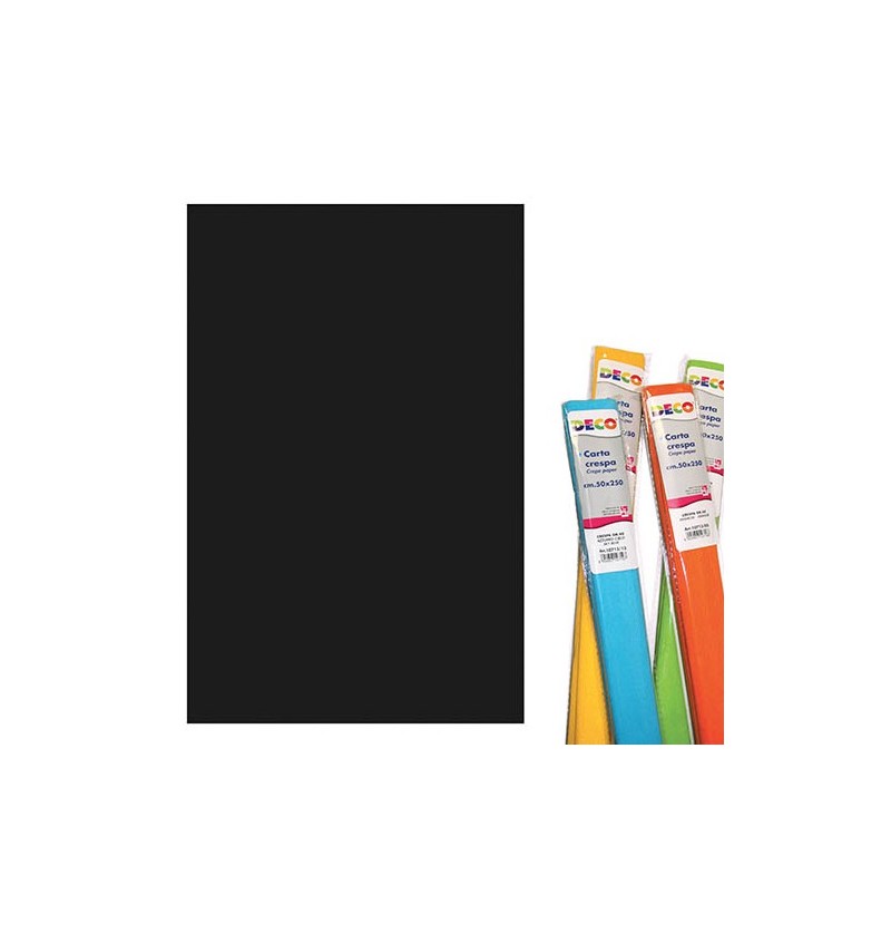 CARTA CRESPA GR40 Nero 10713/20
