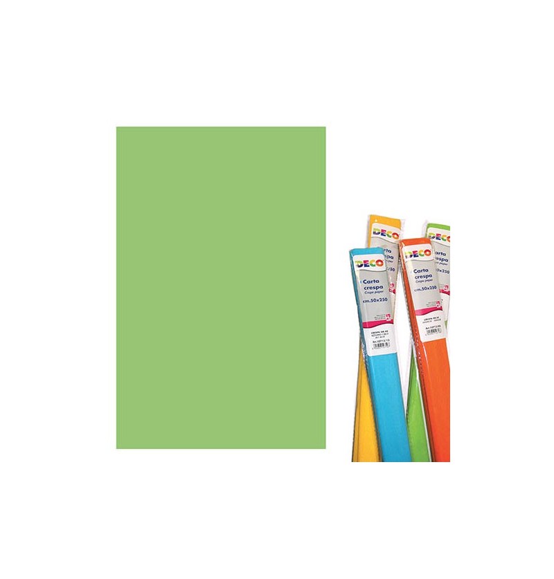 CARTA CRESPA GR40 Verde Chiaro 10713/16