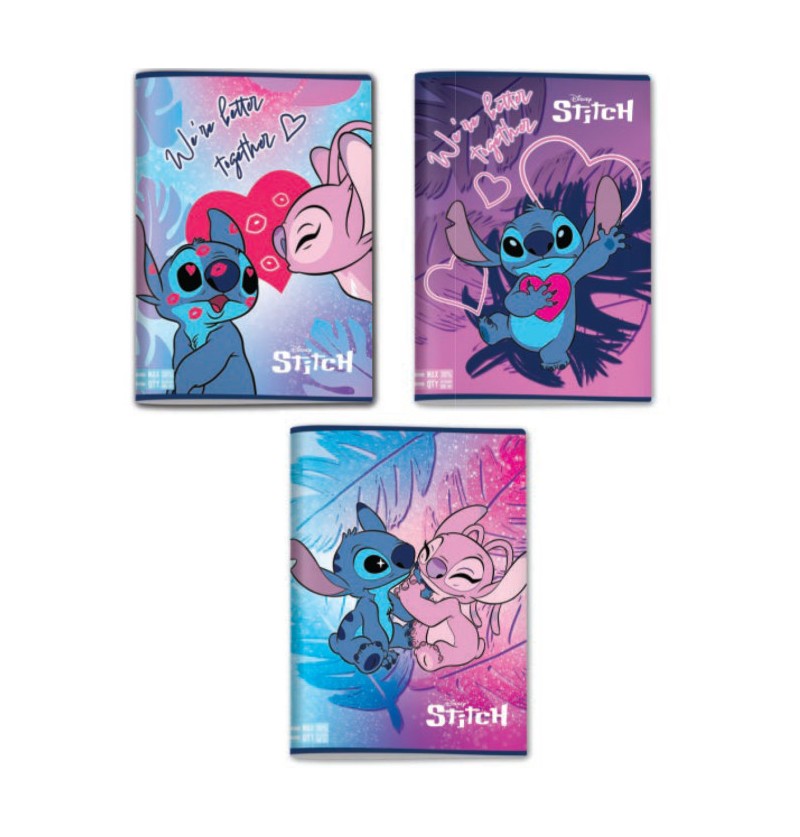 maxi-quaderno-seven-gr-100-lilo-&-stitch-rig-r/a