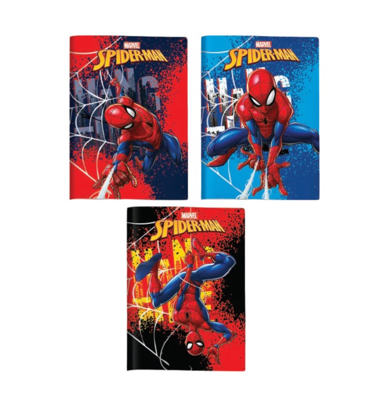 maxi-quaderno-seven-gr-100-spiderman-rig--r/a