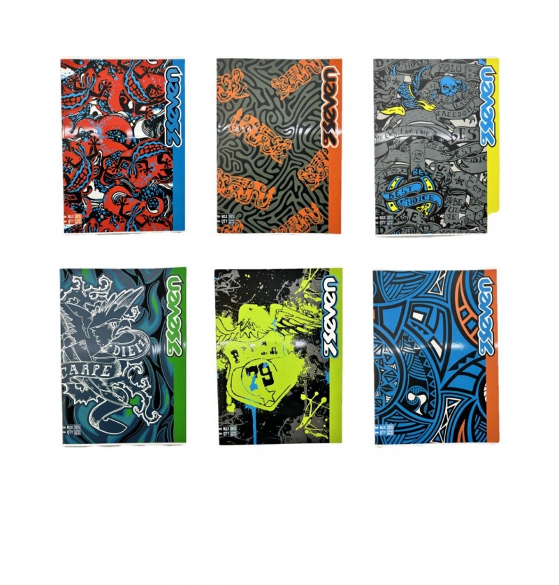maxi-quaderno-seven-gr100-boy--rig-r/4m