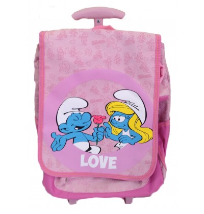 zaino-trolley-puffi-rosa