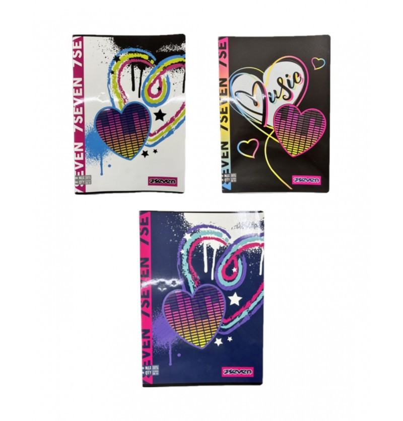 MAXI QUADERNO SEVEN GR100 GIRL RIG r/1R