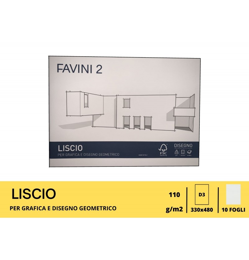 ALBUM FAVINI GR110 FG10 33X48 Liscio