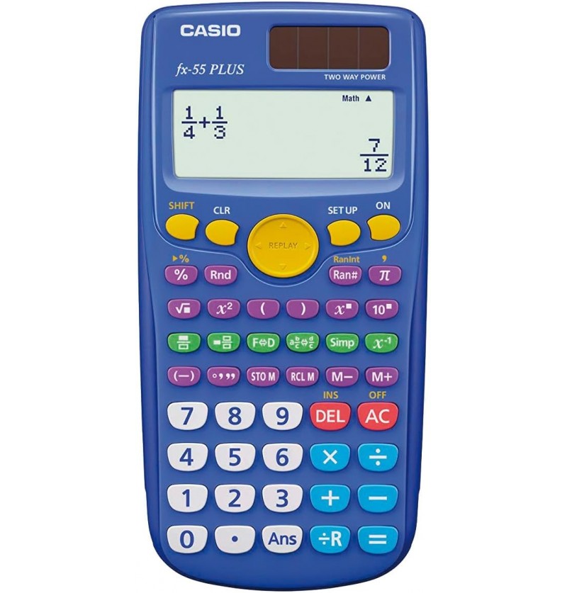 calcolatrice-casio-scientifica-fx-55-plus-240-funzioni